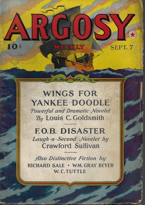Image for ARGOSY Weekly: September, Sept. 7, 1940 ( ARGOSY Weekly: September, Sept. 7, 1940 (
