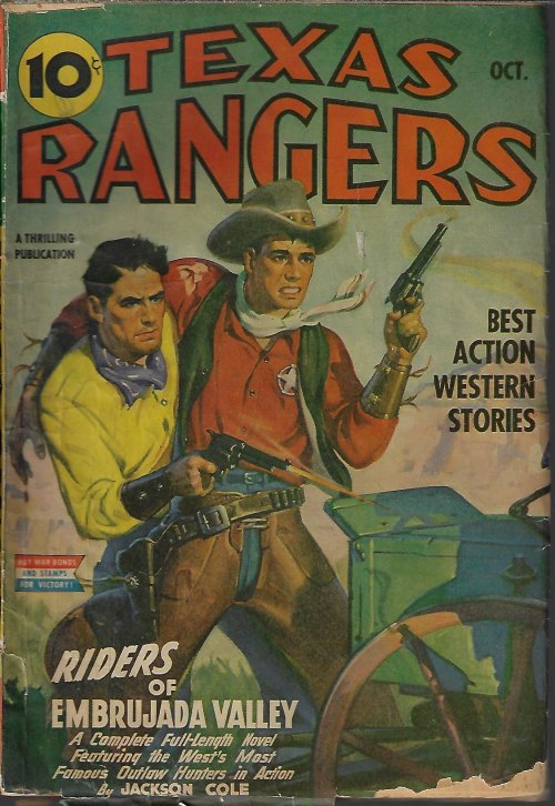 Image for TEXAS RANGERS: October, Oct. 1943 ("Riders of Embrujada Valley") TEXAS RANGERS: October, Oct. 1943 ("Riders of Embrujada Valley")