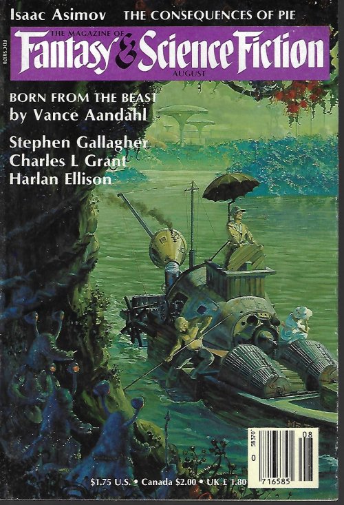 Image for The Magazine of FANTASY AND SCIENCE FICTION (F&SF): August, Aug. 1986 The Magazine of FANTASY AND SCIENCE FICTION (F&SF): August, Aug. 1986