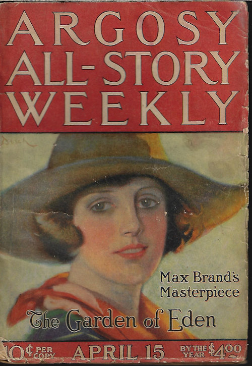 Image for ARGOSY ALL-STORY Weekly: April, Apr. 15, 1922 ("The Garden of Eden"; "The Lady in Blue"; "South of Fifty-Three") ARGOSY ALL-STORY Weekly: April, Apr. 15, 1922 ("The Garden of Eden"; "The Lady in Blue"; "South of Fifty-Three")