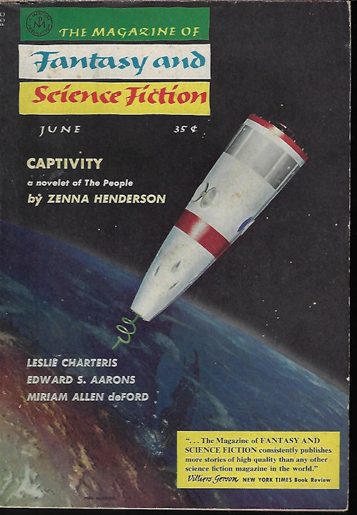 Image for The Magazine of FANTASY AND SCIENCE FICTION (F&SF): June 1958 The Magazine of FANTASY AND SCIENCE FICTION (F&SF): June 1958