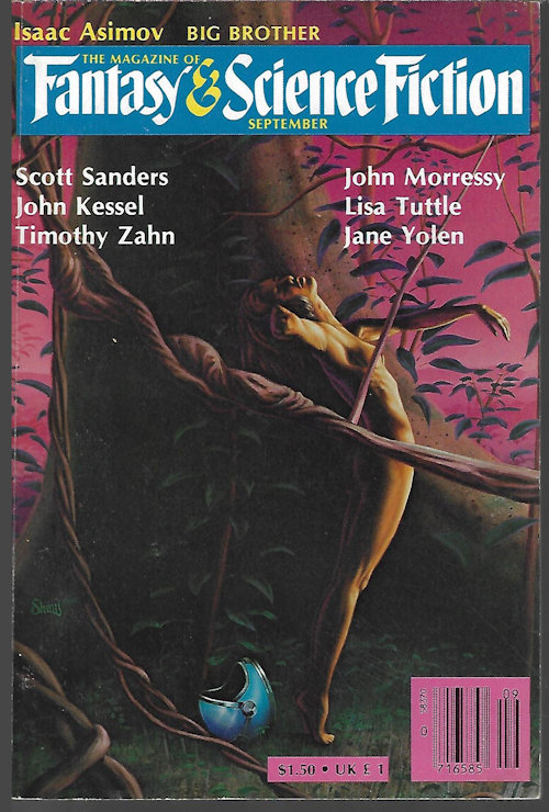 Image for The Magazine of FANTASY AND SCIENCE FICTION (F&SF): September, Sept. 1982 The Magazine of FANTASY AND SCIENCE FICTION (F&SF): September, Sept. 1982