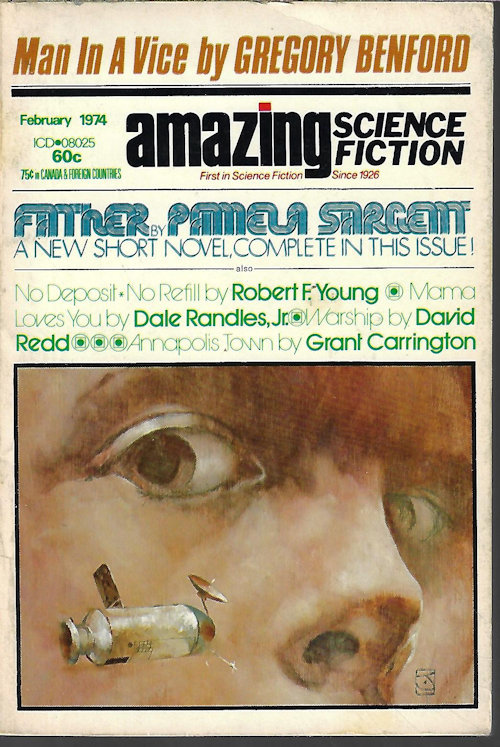 Image for AMAZING Science Fiction: February, Feb. 1974 AMAZING Science Fiction: February, Feb. 1974