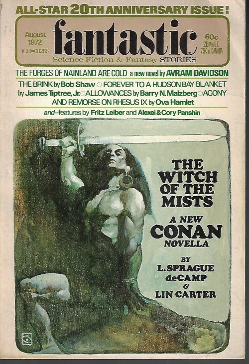 Image for FANTASTIC Stories: August, Aug. 1972 FANTASTIC Stories: August, Aug. 1972