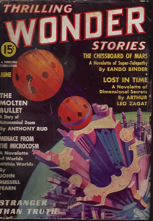 Image for THRILLING WONDER Stories: June 1937 THRILLING WONDER Stories: June 1937