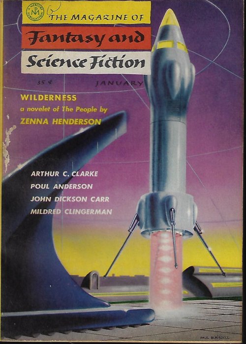 Image for The Magazine of FANTASY AND SCIENCE FICTION (F&SF): January, Jan. 1957 The Magazine of FANTASY AND SCIENCE FICTION (F&SF): January, Jan. 1957