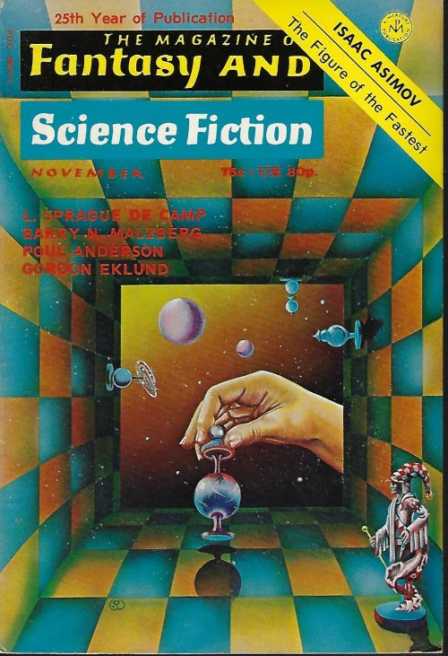 Image for The Magazine of FANTASY AND SCIENCE FICTION (F&SF): November, Nov. 1973 The Magazine of FANTASY AND SCIENCE FICTION (F&SF): November, Nov. 1973