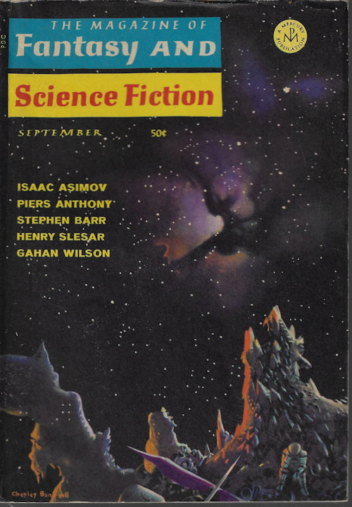 Image for The Magazine of FANTASY AND SCIENCE FICTION (F&SF): September, Sept. 1968 ( The Magazine of FANTASY AND SCIENCE FICTION (F&SF): September, Sept. 1968 (
