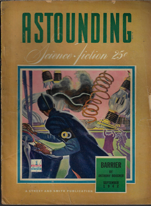 Image for ASTOUNDING Science Fiction: September, Sept. 1942 ( ASTOUNDING Science Fiction: September, Sept. 1942 (