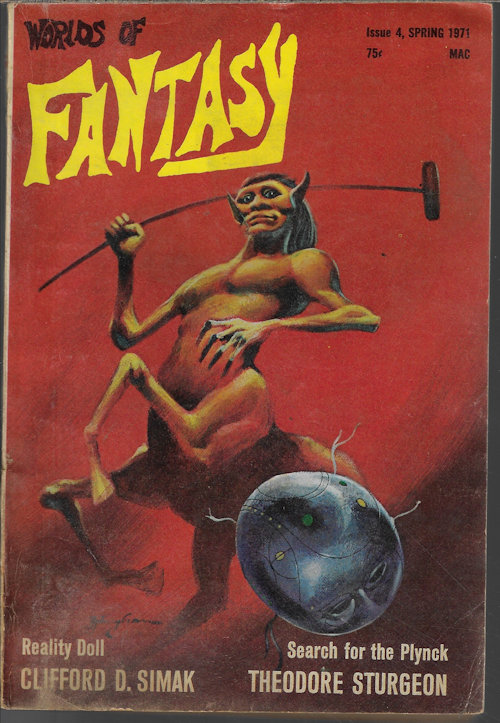 Image for WORLDS OF FANTASY: Issue #4, Spring 1971 WORLDS OF FANTASY: Issue #4, Spring 1971