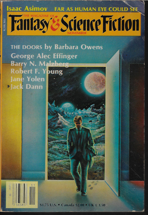 Image for The Magazine of FANTASY AND SCIENCE FICTION (F&SF): November, Nov. 1984 The Magazine of FANTASY AND SCIENCE FICTION (F&SF): November, Nov. 1984