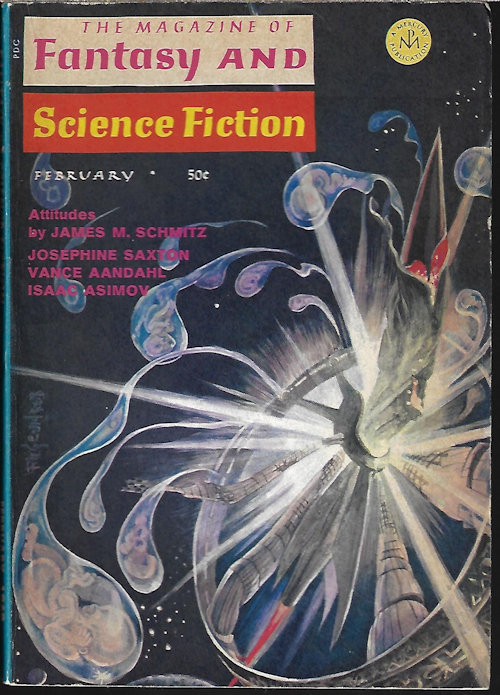 Image for The Magazine of FANTASY AND SCIENCE FICTION (F&SF): February, Feb. 1969 The Magazine of FANTASY AND SCIENCE FICTION (F&SF): February, Feb. 1969