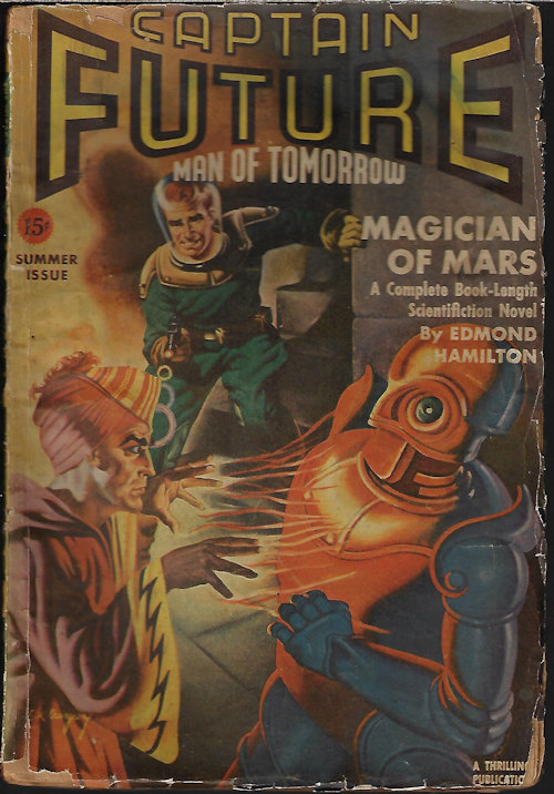 Image for CAPTAIN FUTURE Man of Tomorrow; The Wizard of Science: Summer 1941 ( CAPTAIN FUTURE Man of Tomorrow; The Wizard of Science: Summer 1941 (