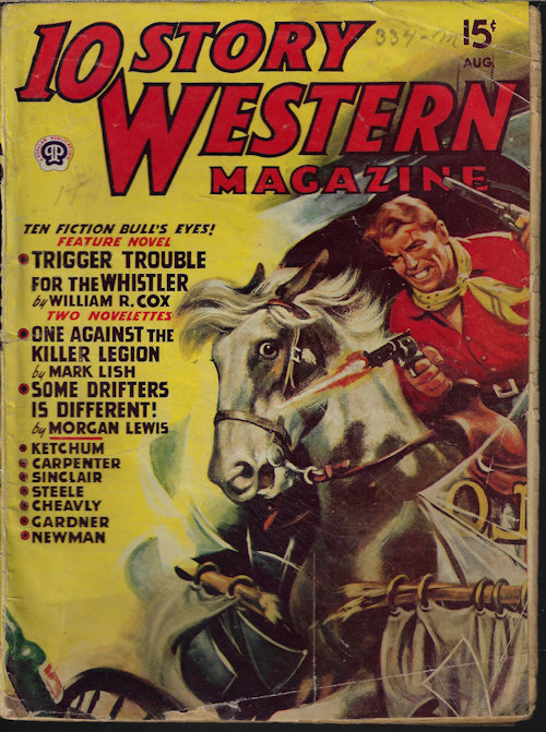Image for 10 STORY WESTERN Magazine: August, Aug. 1947 10 STORY WESTERN Magazine: August, Aug. 1947