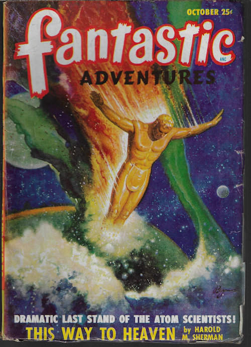 FANTASTIC ADVENTURES: October, Oct. 1948