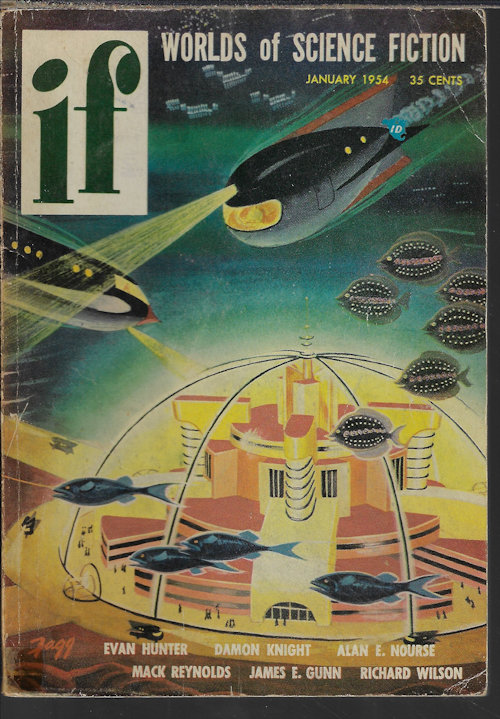 Image for IF; Worlds of Science Fiction: January, Jan. 1954 IF; Worlds of Science Fiction: January, Jan. 1954