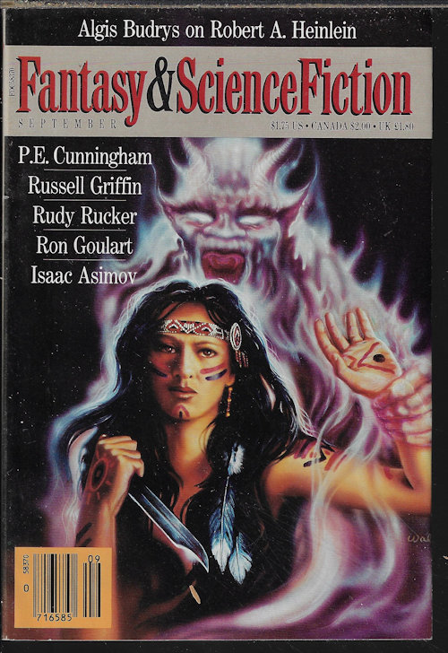 Image for The Magazine of FANTASY AND SCIENCE FICTION (F&SF): September, Sept. 1988 The Magazine of FANTASY AND SCIENCE FICTION (F&SF): September, Sept. 1988