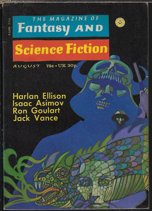 Image for The Magazine of FANTASY AND SCIENCE FICTION (F&SF): August, Aug. 1972 ( The Magazine of FANTASY AND SCIENCE FICTION (F&SF): August, Aug. 1972 (