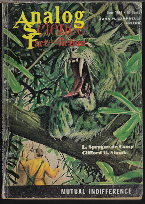 Image for ANALOG Science Fact & Fiction: June 1961 ANALOG Science Fact & Fiction: June 1961