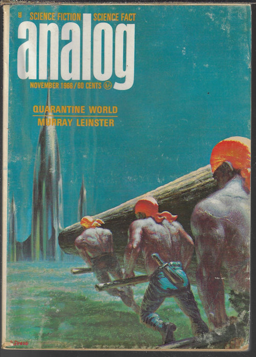 Image for ANALOG Science Fiction/ Science Fact: November, Nov. 1966 ANALOG Science Fiction/ Science Fact: November, Nov. 1966