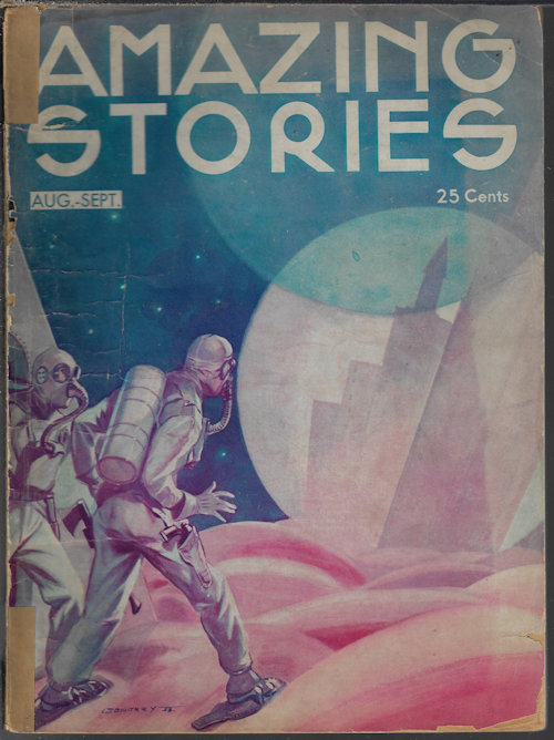 Image for AMAZING Stories: August, Aug. - September, Sept. 1933 AMAZING Stories: August, Aug. - September, Sept. 1933