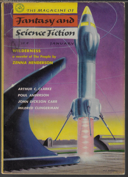 Image for The Magazine of FANTASY AND SCIENCE FICTION (F&SF): January, Jan. 1957 The Magazine of FANTASY AND SCIENCE FICTION (F&SF): January, Jan. 1957