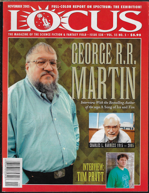 Image for LOCUS the Newspaper of the Science Fiction Field: #538, November, Nov. 2005 LOCUS the Newspaper of the Science Fiction Field: #538, November, Nov. 2005