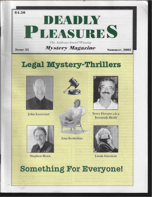 Image for DEADLY PLEASURES: Issue 35, Summer 2002 DEADLY PLEASURES: Issue 35, Summer 2002