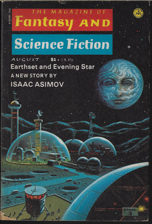 Image for The Magazine of FANTASY AND SCIENCE FICTION (F&SF): August, Aug. 1975 The Magazine of FANTASY AND SCIENCE FICTION (F&SF): August, Aug. 1975