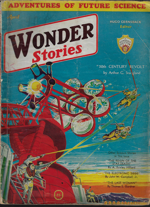 Image for WONDER Stories: April, Apr. 1932 WONDER Stories: April, Apr. 1932