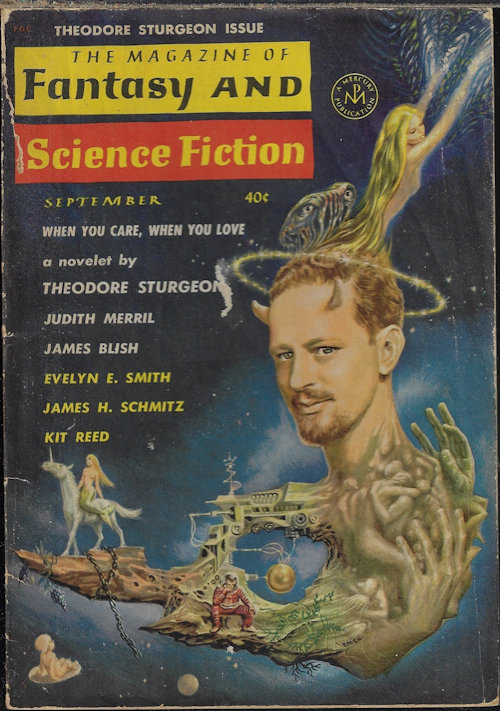 Image for The Magazine of FANTASY AND SCIENCE FICTION (F&SF): September, Sept. 1962 The Magazine of FANTASY AND SCIENCE FICTION (F&SF): September, Sept. 1962
