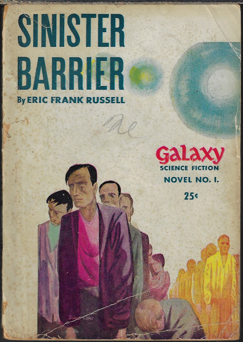 Image for SINISTER BARRIER: Galaxy Science Fiction Novel #1 SINISTER BARRIER: Galaxy Science Fiction Novel #1