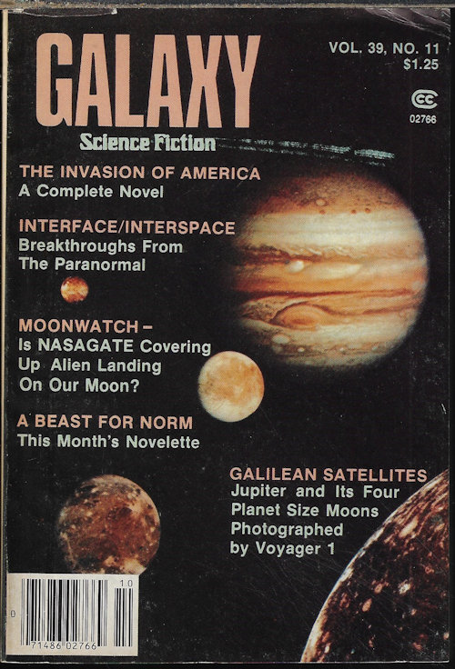 Image for GALAXY Science Fiction: September, Sept. - October, Oct. 1979 ( GALAXY Science Fiction: September, Sept. - October, Oct. 1979 (