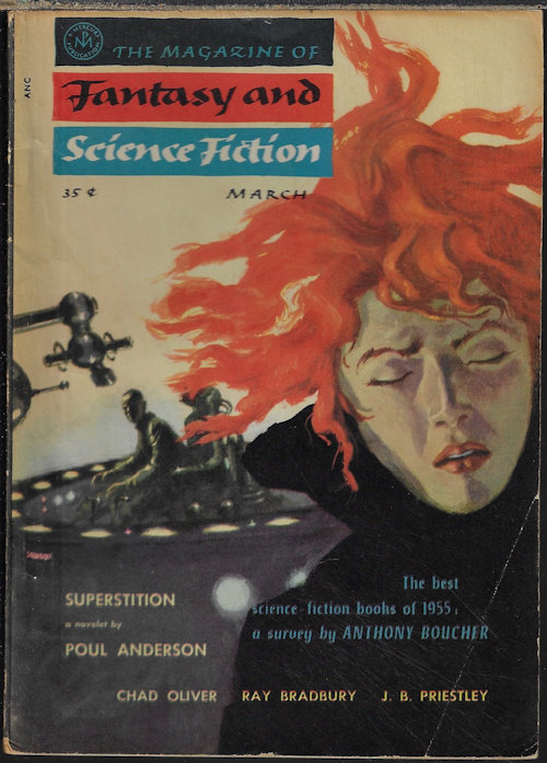 Image for The Magazine of FANTASY AND SCIENCE FICTION (F&SF): March, Mar. 1956 The Magazine of FANTASY AND SCIENCE FICTION (F&SF): March, Mar. 1956
