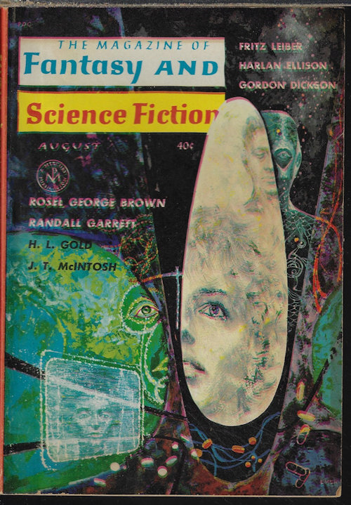 Image for The Magazine of FANTASY AND SCIENCE FICTION (F&SF): August, Aug. 1962 The Magazine of FANTASY AND SCIENCE FICTION (F&SF): August, Aug. 1962