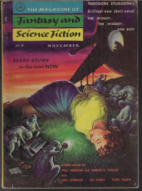 Image for The Magazine of FANTASY AND SCIENCE FICTION (F&SF): November, Nov. 1955 The Magazine of FANTASY AND SCIENCE FICTION (F&SF): November, Nov. 1955