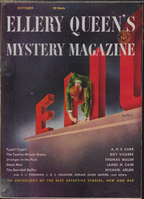 Image for ELLERY QUEEN'S Mystery Magazine: October, Oct. 1952 ELLERY QUEEN'S Mystery Magazine: October, Oct. 1952