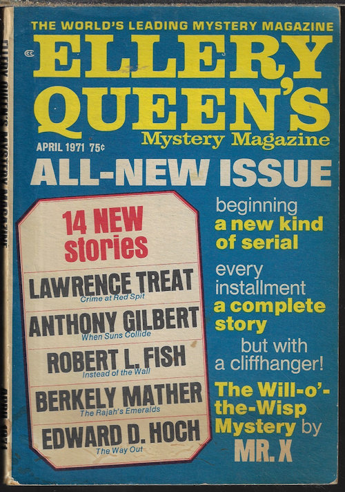 Image for ELLERY QUEEN'S Mystery Magazine: April, Apr. 1971 ELLERY QUEEN'S Mystery Magazine: April, Apr. 1971