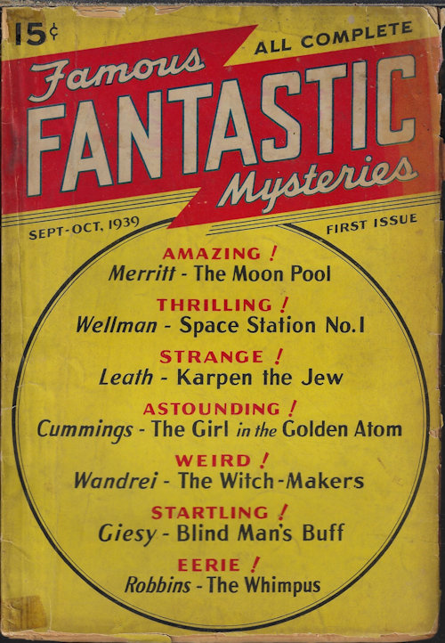 Image for FAMOUS FANTASTIC MYSTERIES: September, Sept. - October, Oct. 1939 FAMOUS FANTASTIC MYSTERIES: September, Sept. - October, Oct. 1939