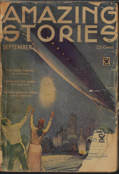 Image for AMAZING Stories: September, Sept. 1934 AMAZING Stories: September, Sept. 1934