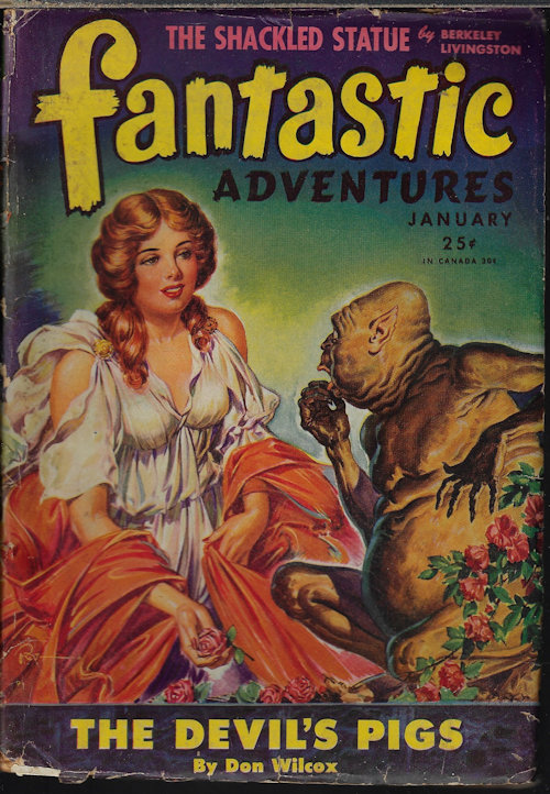 Image for FANTASTIC ADVENTURES: January, Jan. 1945 FANTASTIC ADVENTURES: January, Jan. 1945