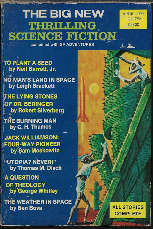 Image for THRILLING SCIENCE FICTION: April, Apr. 1975 THRILLING SCIENCE FICTION: April, Apr. 1975