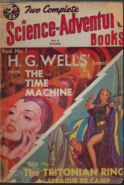Image for TWO COMPLETE SCIENCE-ADVENTURE BOOKS - Winter (Oct.-Dec.) 1951; No. 4 ( TWO COMPLETE SCIENCE-ADVENTURE BOOKS - Winter (Oct.-Dec.) 1951; No. 4 (