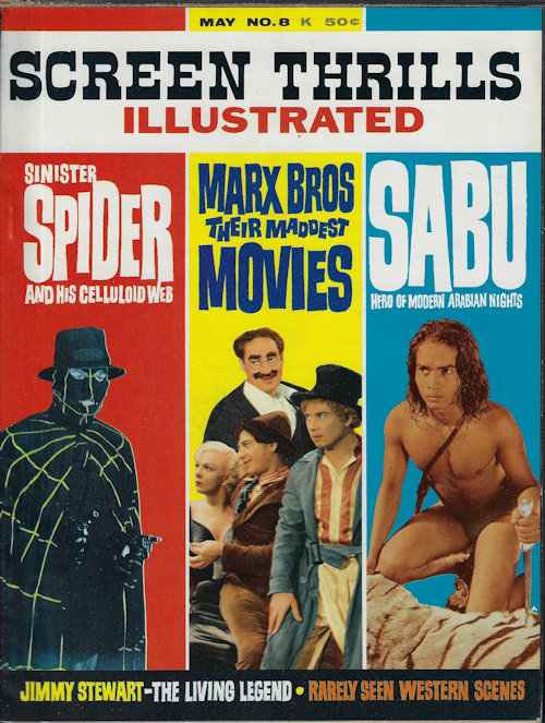 Image for SCREEN THRILLS ILLUSTRATED #8, May 1964 (The Spider) SCREEN THRILLS ILLUSTRATED #8, May 1964 (The Spider)