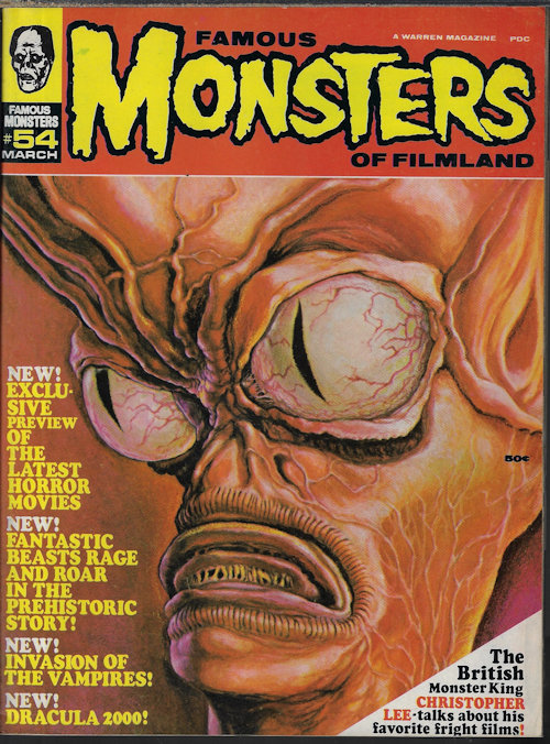 Image for FAMOUS MONSTERS OF FILMLAND: #54 (March, Mar. 1969) FAMOUS MONSTERS OF FILMLAND: #54 (March, Mar. 1969)