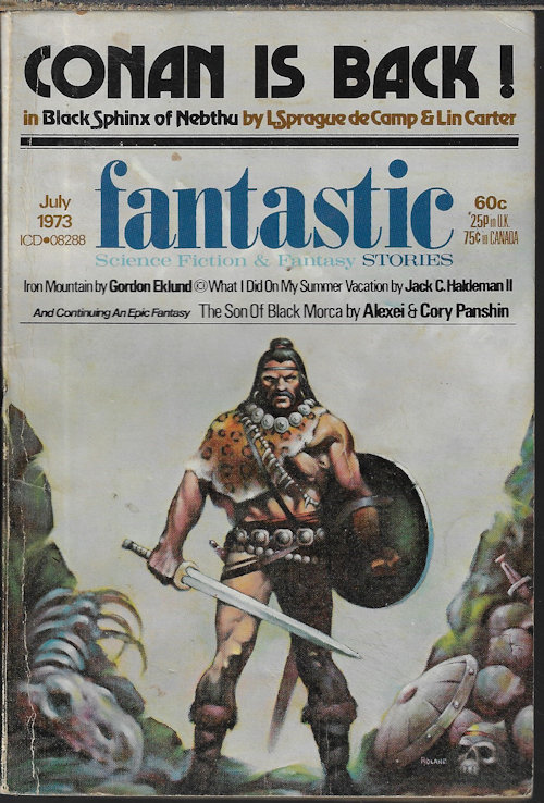 Image for FANTASTIC Stories: July 1973 FANTASTIC Stories: July 1973