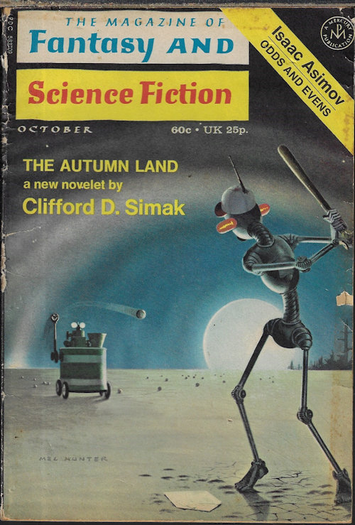 Image for The Magazine of FANTASY AND SCIENCE FICTION (F&SF): October, Oct. 1971 The Magazine of FANTASY AND SCIENCE FICTION (F&SF): October, Oct. 1971