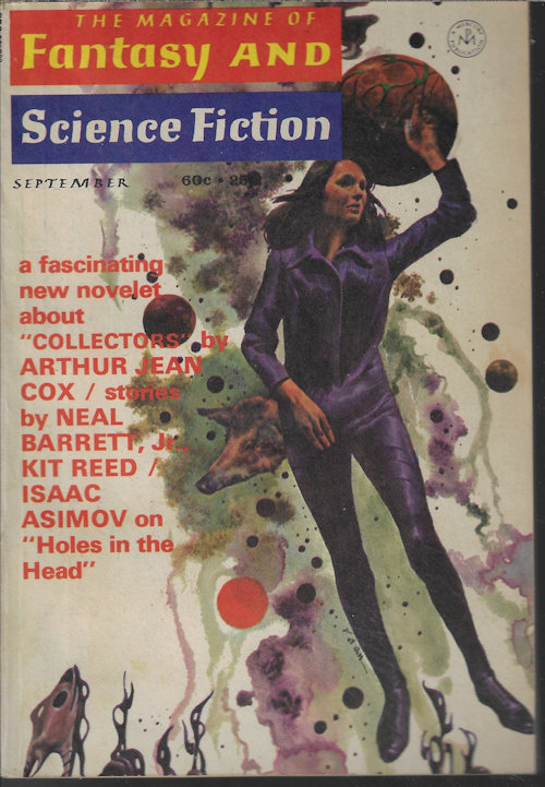Image for The Magazine of FANTASY AND SCIENCE FICTION (F&SF): September, Sept. 1971 ( The Magazine of FANTASY AND SCIENCE FICTION (F&SF): September, Sept. 1971 (