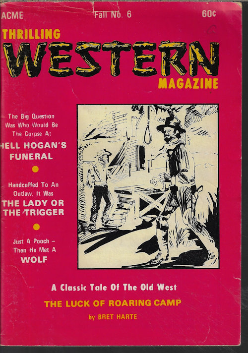 Image for THRILLING WESTERN Stories: Fall 1970, No. 6 THRILLING WESTERN Stories: Fall 1970, No. 6