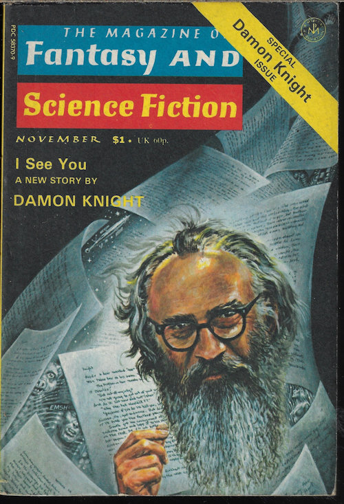 Image for The Magazine of FANTASY AND SCIENCE FICTION (F&SF): November, Nov. 1976 ( The Magazine of FANTASY AND SCIENCE FICTION (F&SF): November, Nov. 1976 (